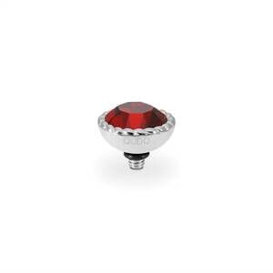 NEW QUDO women's bocconi ring topper in red velvet
